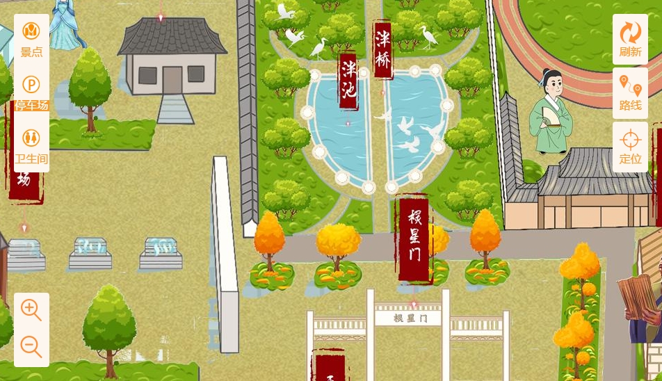 海南手绘地图景区语音讲解导览系统：智慧景区建设的基石
